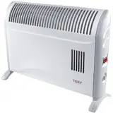 TESY Convector electric de podea CN 204 ZF, 2000 W, 3 trepte de putere, Termostat de siguranta, Termostat reglabil, Protectie anti-inghet