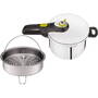 TEFAL Pressure cooker Secure 5 Neo P2530738 (stainless steel / black, 6 liters), P2530738