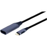 3.0 USB-C Male - DisplayPort Female, 0.15m, gri