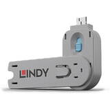 Adaptor Lindy Cheie dispozitiv blocare port USB tip A, albastru