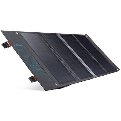 incarcator solar pliabil Choetech solar PV 36W incarcare rapida Livrare energie USB / USB tip C (94 x 36 cm) gri (SC006)
