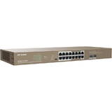 Switch IP-COM Gigabit G1118P-16-250W