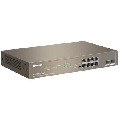 Switch IP-COM Gigabit G1110P-8-150W