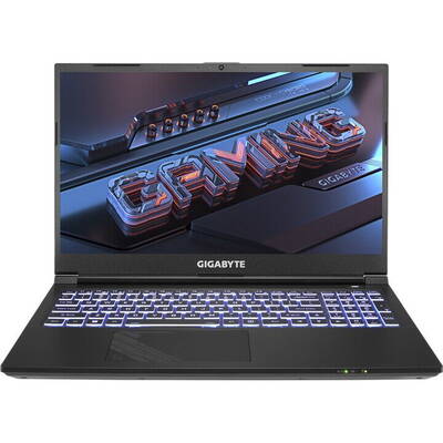 Laptop GIGABYTE Gaming 15.6'' G5 ME, FHD 144Hz, Procesor Intel Core i5-12500H (18M Cache, up to 4.50 GHz), 16GB DDR4, 512GB SSD, GeForce RTX 3050 Ti 4GB, Free DOS, Black