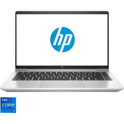 Laptop HP 14'' ProBook 440 G9, FHD, Procesor Intel Core i7-1260P (18M Cache, up to 4.70 GHz), 16GB DDR4, 512GB SSD, Intel Iris Xe, Free DOS, Silver