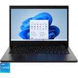 14'' ThinkPad L14 Gen 2, FHD IPS, Procesor Intel Core i5-1135G7 (8M Cache, up to 4.20 GHz), 8GB DDR4, 512GB SSD, Intel Iris Xe, Win 10 Pro, Black