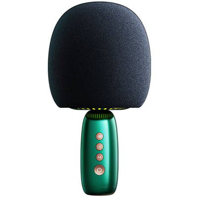 Microfon Joyroom Wireless karaoke with Bluetooth 5.0 speaker 2500mAh Green