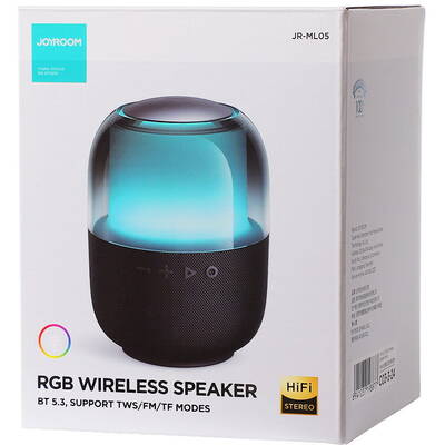 Joyroom Boxa Bluetooth wireless RGB Negru