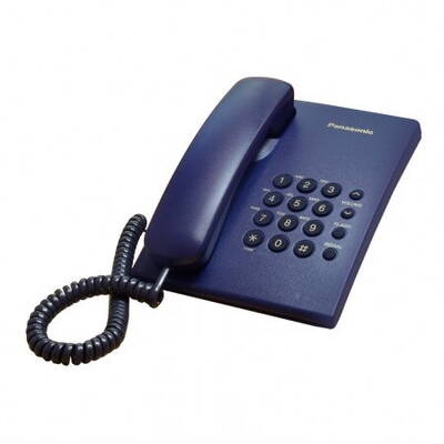 Telefon Fix Panasonic KX-TS500FXC, Indigo