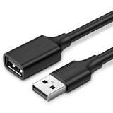 cablu USB (fema) - USB (tata) 2m negru