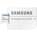 Card de Memorie Samsung Micro SDXC PRO Endurance (2022) UHS-1 Clasa 10 128GB + Adaptor SD