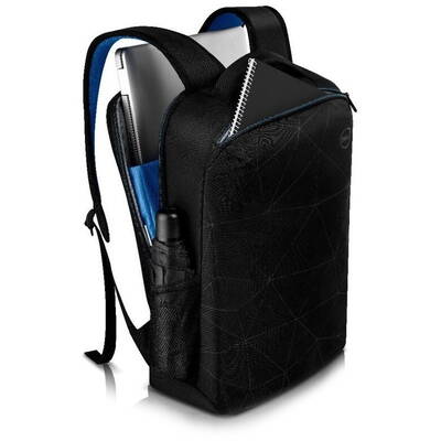 Dell Rucsac notebook 15.6 inch Essential Black-Blue, rezistent la apa