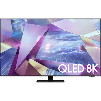 Televizor Samsung LED Smart TV QLED 55Q700T Seria Q700T 138cm gri-negru 8K UHD HDR