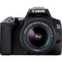 Aparat foto DSLR Canon EOS 250D Black + Obiectiv EF-S 18-55 mm f/3.5-5.6 DC III