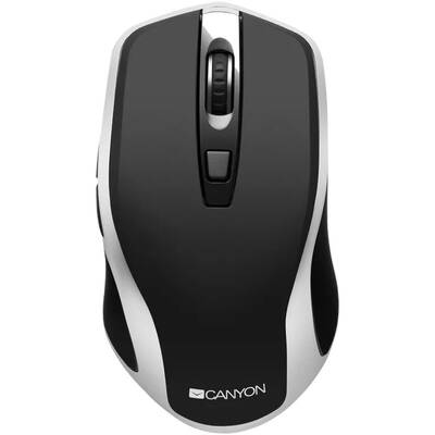 Mouse CANYON CNS-CMSW19B Wireless Black-Silver