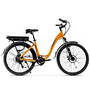 Pegas Bicicleta electrica Comoda Dinamic, baterie LG 36v/10.4Ah, autonomie 60km, roti 26 inch, galben