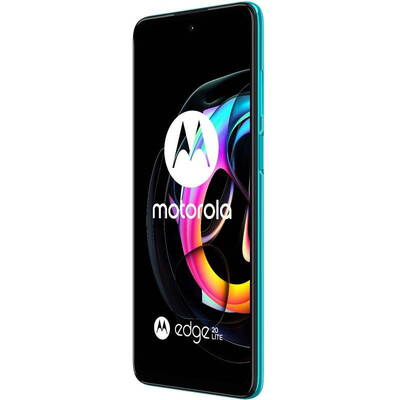 Smartphone MOTOROLA Edge 20 Lite, 5G, 128GB, 8GB RAM, Dual SIM, 4-Camere, Lagoon Green