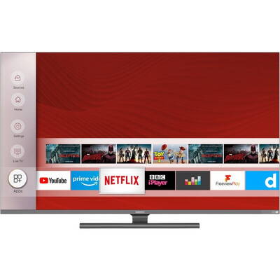 Televizor Horizon LED Smart TV QLED 55HQ9730U/B Seria HQ9730U/B 139cm gri-negru 4K UHD HDR
