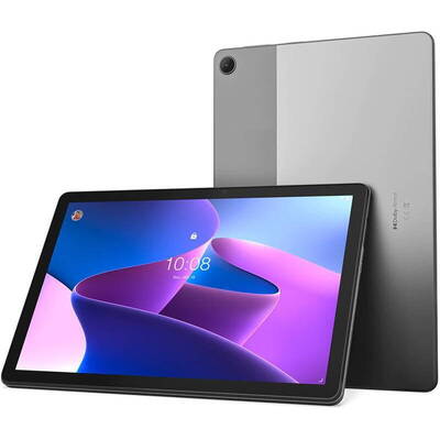 Tableta Lenovo Tab M10 (3nd Gen) TB328FU, 10.1 inch Multi-touch, Cortex A75 1.8GHz Octa Core, 4GB RAM, 64GB flash, Wi-Fi, Bluetooth, Android 11, Grey