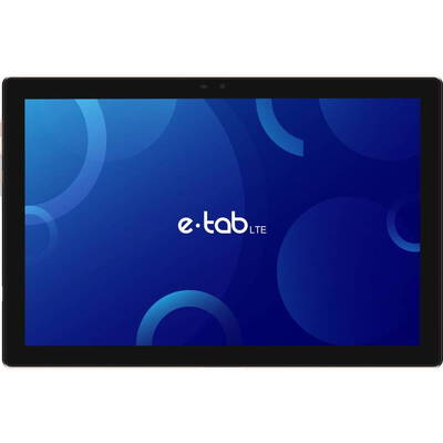 Tableta MicroTech e-tab, IPS 10.1 inch Multi-touch, Cortex A75/A55 2.0GHz Octa Core, 4GB RAM, 128GB flash, Wi-Fi, Bluetooth, GPS, 4G, Android 11, Black