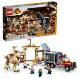 LEGO Jurassic World Evadarea dinozaurilor T.rex si Atrociraptor 76948