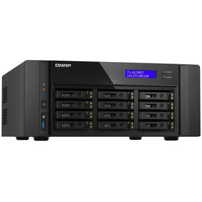 Network Attached Storage QNAP TS-h1290FX-7232P-64G 12 x0HDD U.2 NVMe / SATA
