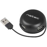 Hub USB Natec 4 port Bumblebee USB 2.0 black