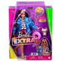MATTEL Barbie Extra Sports dress / Black and pink hair