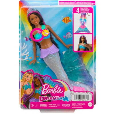 MATTEL Barbie Brooklyn Mermaid Shimmering Lights
