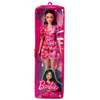 MATTEL Barbie Two-tone floral dress