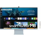 Monitor Samsung Smart M8 LS32BM80BUUXEN 32 inch UHD VA 4 ms 60 Hz Webcam USB-C HDR