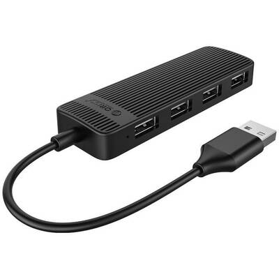 Hub USB Orico FL02 USB 2.0 negru