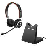Casti Office/Call Center Jabra Evolve 65 MS Stereo + charging stand