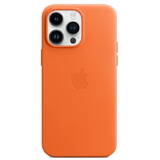 Husa iPhone 14 Pro Max Piele Orange