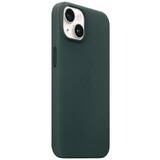 Husa iPhone 14 Piele Forest green