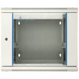 Rack EXTRALINK Wall cabinet 9U 600x600 gray two sections