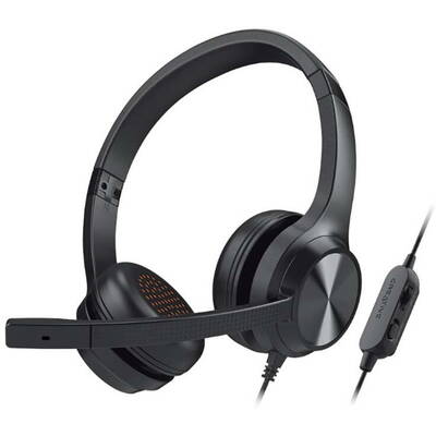 Casti Office/Call Center CREATIVE Chat 3.5mm jack, Noise-cancelling