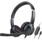 Casti Office/Call Center CREATIVE Chat USB, Noise-cancelling