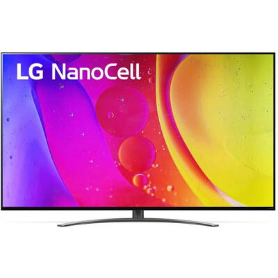 Televizor LG LED Smart TV NanoCell 50NANO813QA Seria NANO81 126cm gri-negru 4K UHD HDR