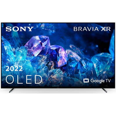 Televizor Sony LED Smart TV OLED XR-77A80K Seria A80K 195cm gri-negru 4K UHD HDR