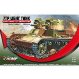 Macheta / Model Mirage Tanc ușor 7TP Twin-Turret