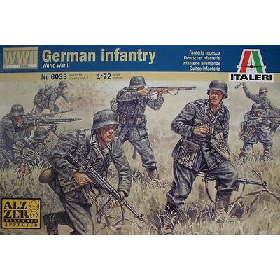 Macheta / Model Italeri German Infantry
