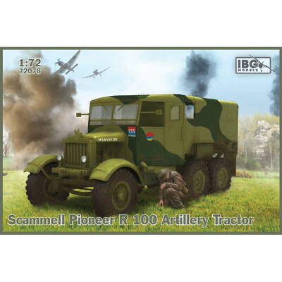 Macheta / Model Ibg Scammell Pioneer R100 Artillery Tractor