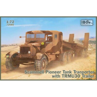 Macheta / Model Ibg Scammell Pioneer Tank Transporter TRMU30