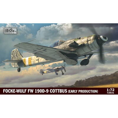 Macheta / Model Ibg Focke Wulf Fw 190D-9 Cottbus (Early Production)