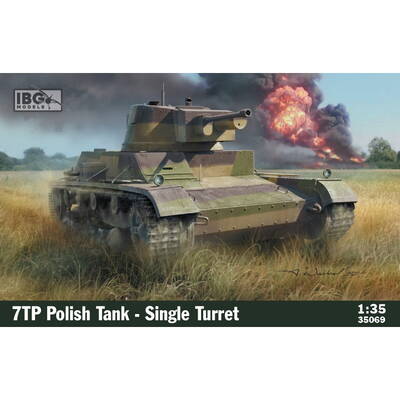 Macheta / Model Ibg 7TP Polish Tank Single Turret