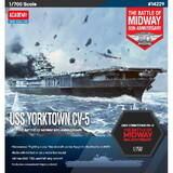 Macheta / Model Academy Yorktown CV-5 Battle of Midaway 1/700