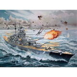 Macheta / Model Revell Battleship BISMARCK