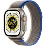 Smartwatch Apple Watch Ultra, 49mm Titanium cu Blue/Gray Trail Loop S/M, GPS + Cellular