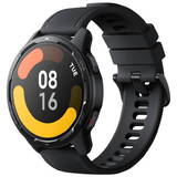 Watch S1 Active, display AMOLED, curea silicon neagra, Wi-Fi, Bluetooth, GPS + monitorizare SpO2 si ritm cardiac, autonomie pana la 12 zile